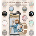 Smart Watch for Women (Answer/Make Call), Fitness Tracker for Android and iOS Phones Waterproof Smartwatch with 1.32