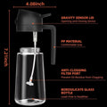 2-in-1 Glass Oil Sprayer & Dispenser, 470ml Dual-Use Olive Oil Bottle for Kitchen, BBQ, and Salad