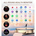 Smart Watch for Women (Answer/Make Call), Fitness Tracker for Android and iOS Phones Waterproof Smartwatch with 1.32