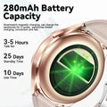 EIGIIS Smart Watch with Earbuds Bluetooth Call 2 in 1 Outdoor Smartwatch IP67 Waterproof Fitness Tracker with Heart Rate Monitor