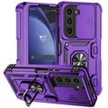 For Samsung Galaxy Z Fold 6 5 4 Phone Cases with Slide Lens Protective Cover Shockproof Camera Protector Case for Z Fold 6 5 4
