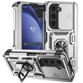 For Samsung Galaxy Z Fold 6 5 4 Phone Cases with Slide Lens Protective Cover Shockproof Camera Protector Case for Z Fold 6 5 4