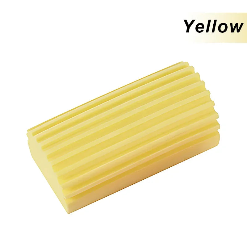 3pcs Damp Clean Duster Sponge, Sponge Cleaning Brush, Duster For Cleaning Blinds, Glass, Baseboards, Vents, Railings, Mirrors ﻿